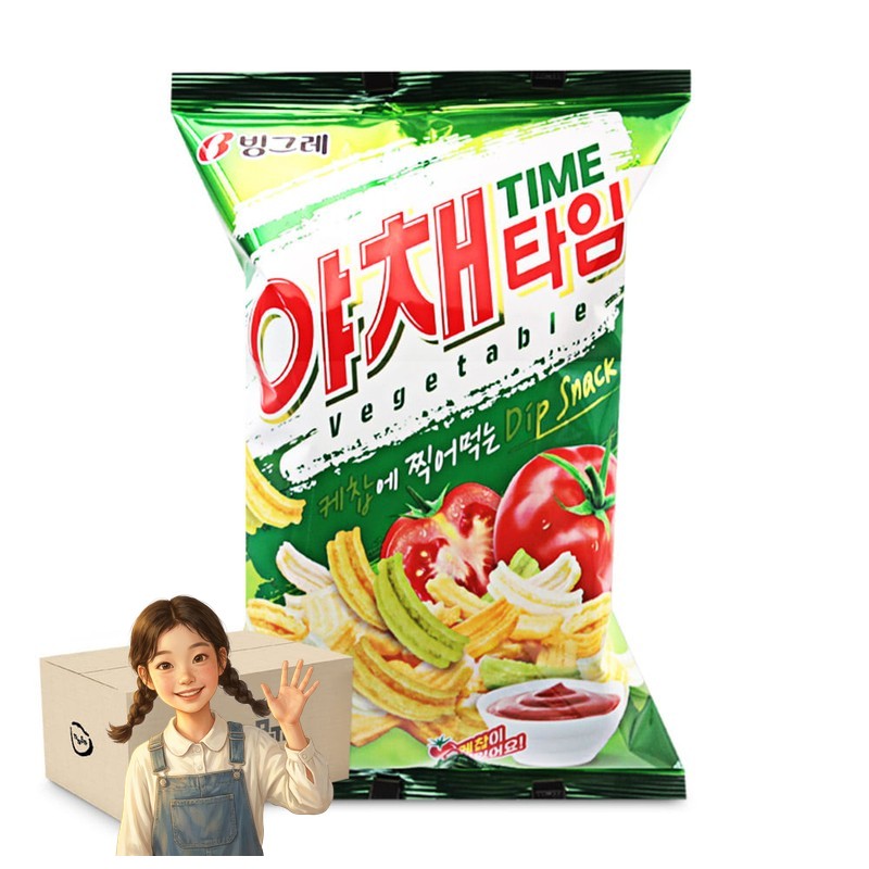빙그레 야채타임 70gx박스16개