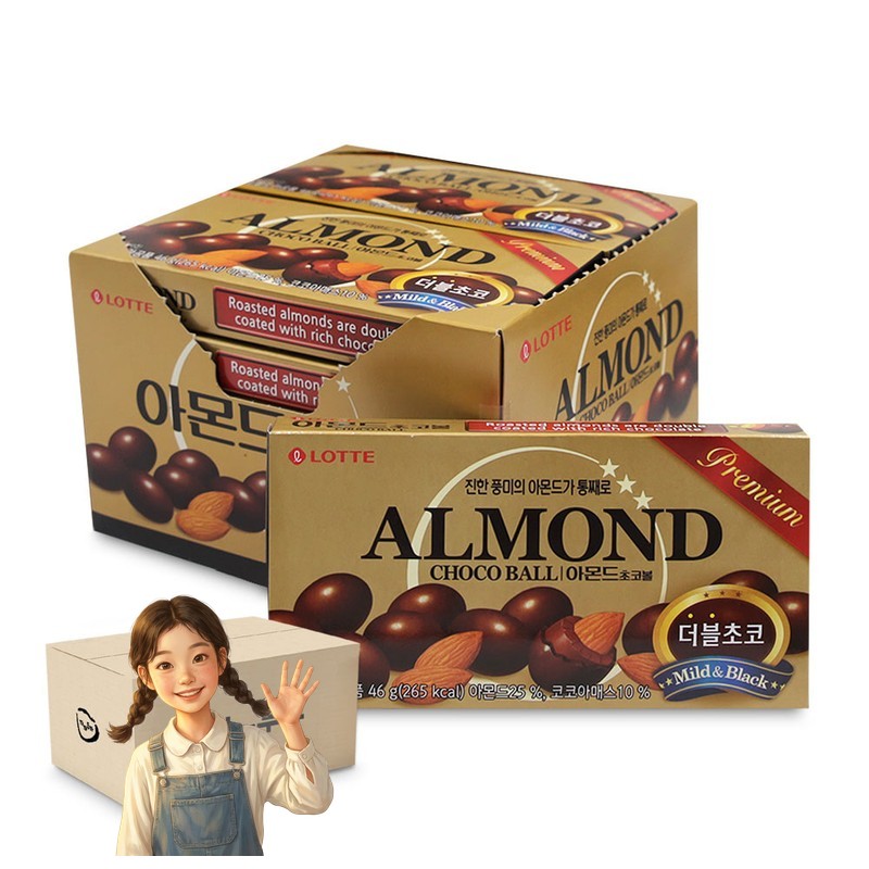 아몬드 초코볼 46gx10개 4통