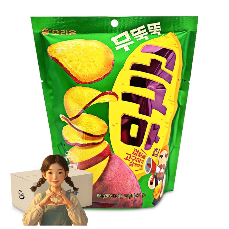 오리온 무뚝뚝 고구마칩 96gx20개