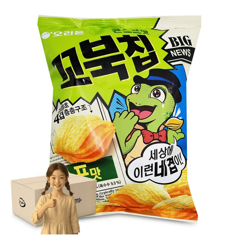 오리온 꼬북칩 콘스프맛 120gx14개