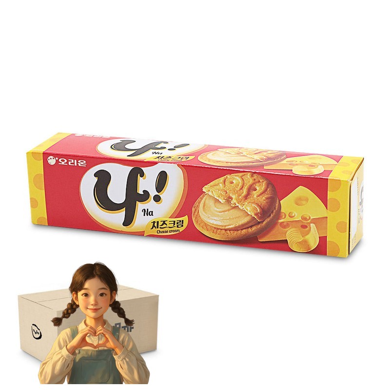 오리온 나 치즈크림 77gx24개