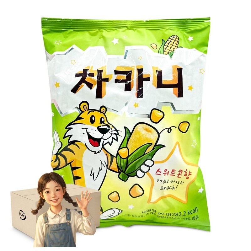 차카니 스위트콘향 60g 1박스-24개