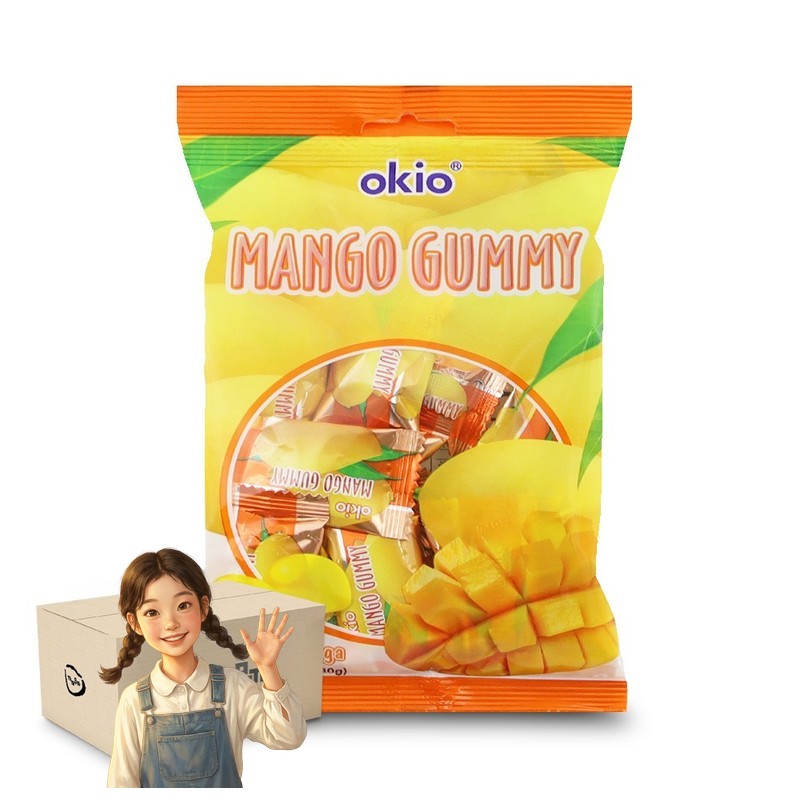 오키오 망고 구미 80g 1박스-36개 과일젤리