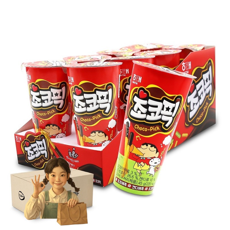 해태 초코픽 45g 1박스-24개
