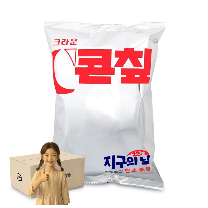 크라운 콘칩 70g 1박스-16개