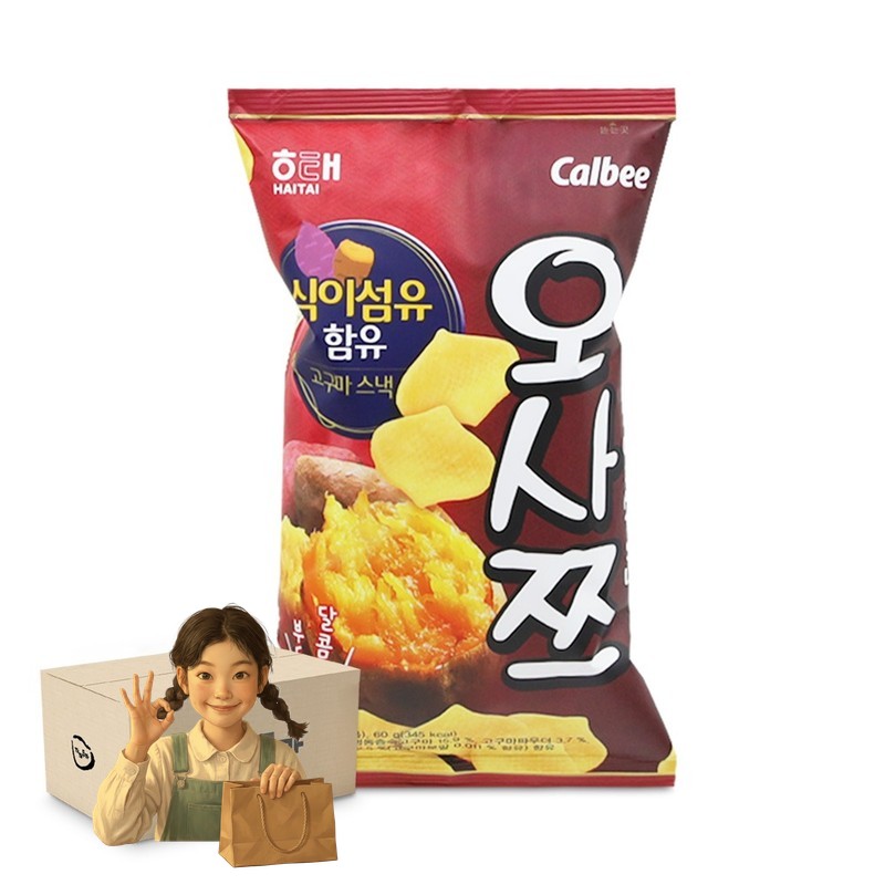 해태 오사쯔 60g 1박스-16개