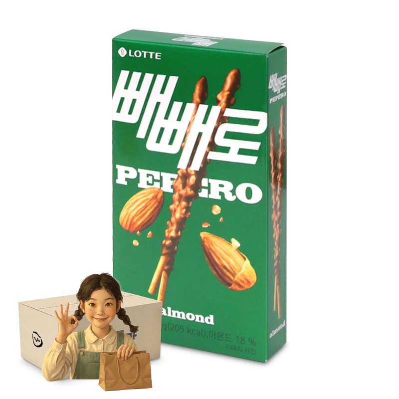 빼빼로 아몬드 37gx40개