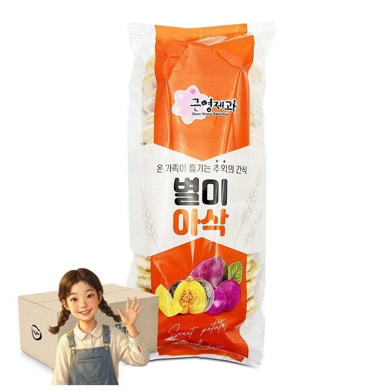 별미아삭 100gx12개 뻥튀기