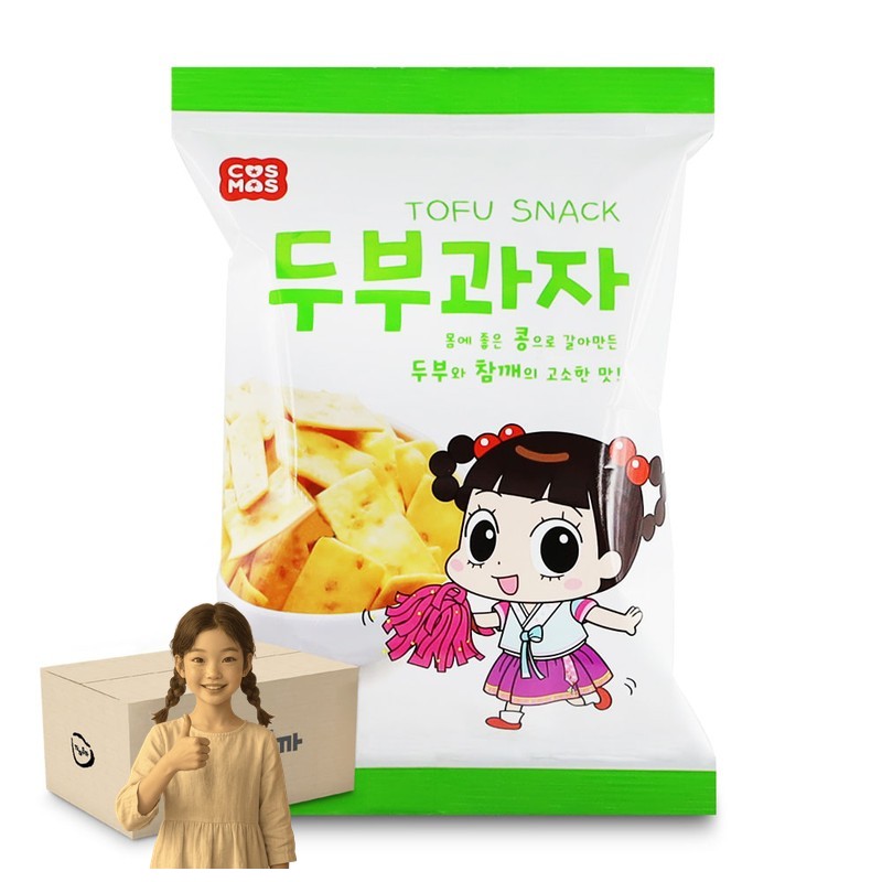 코스모스 두부과자 45g 1박스-30개