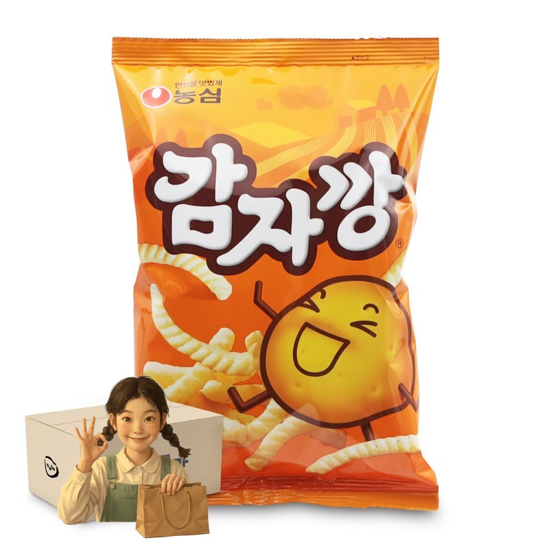 농심 감자깡 75gx16개