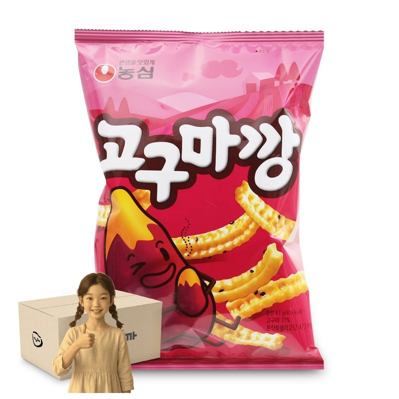 농심 고구마깡 83gx16개