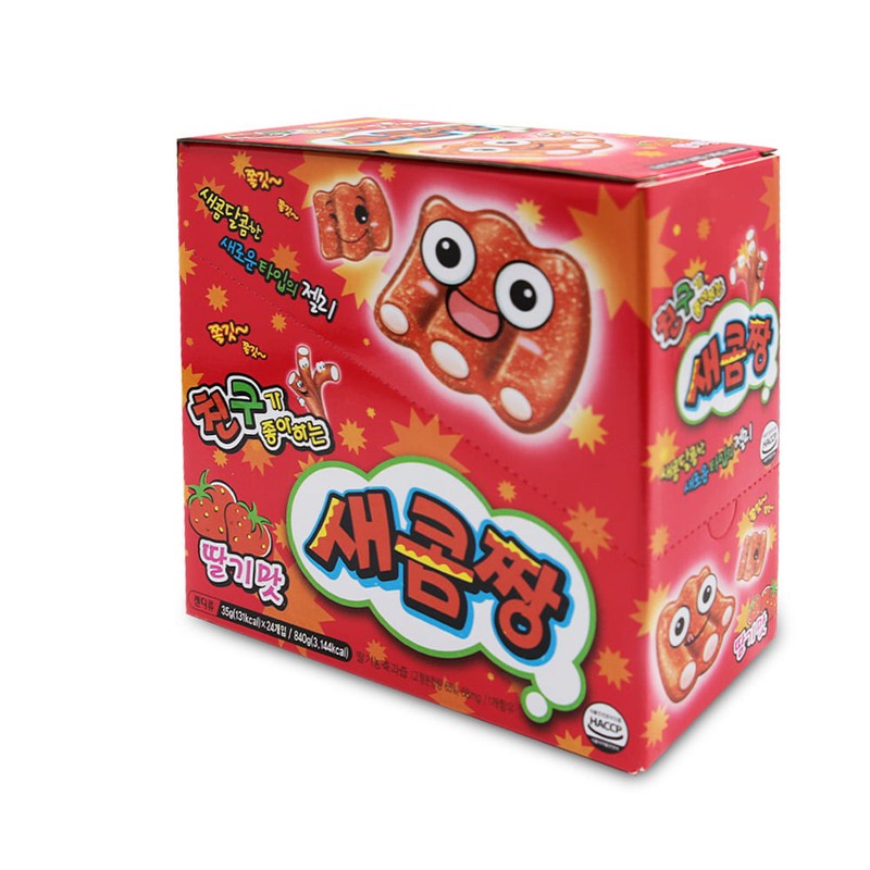 새콤짱 딸기맛 35gx24개