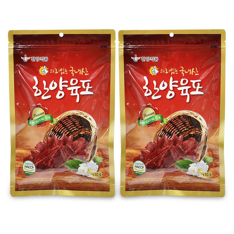 한양 육포 170gx2개