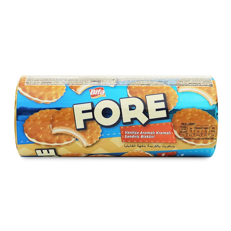 샌드위치 비스킷 바닐라향 160g 수입과자