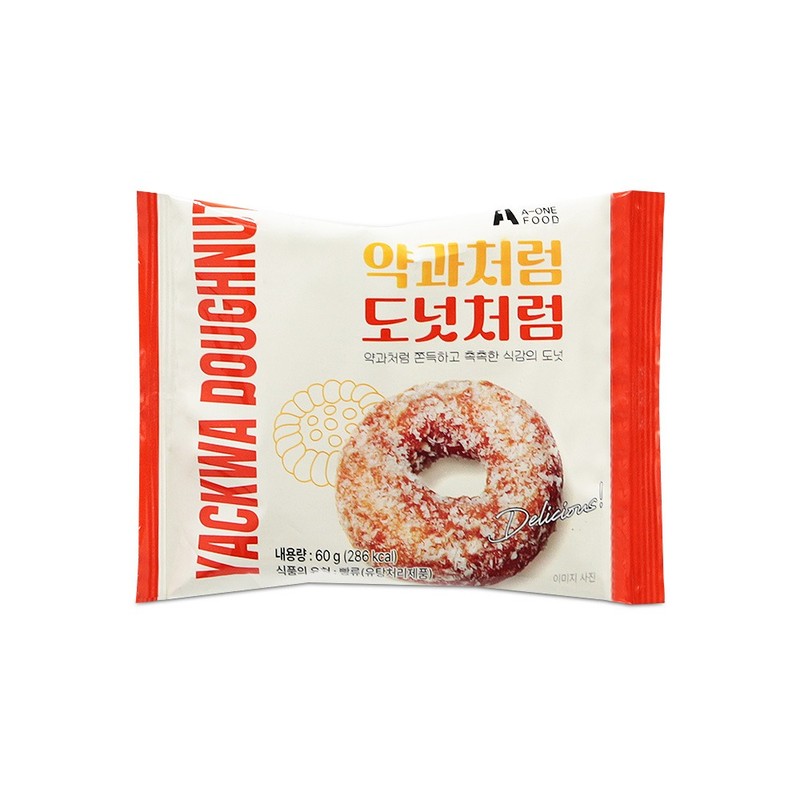 약과처럼 도넛처럼 낱개1봉 도너츠 간식빵