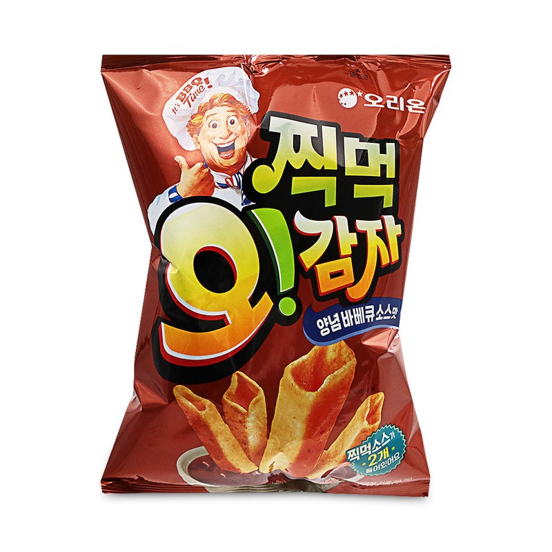 찍먹 오감자 양념바베큐소스맛 136g