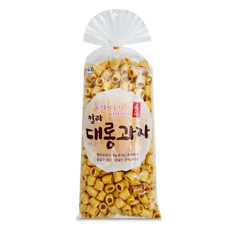 칼라대롱과자 130g 뻥튀기