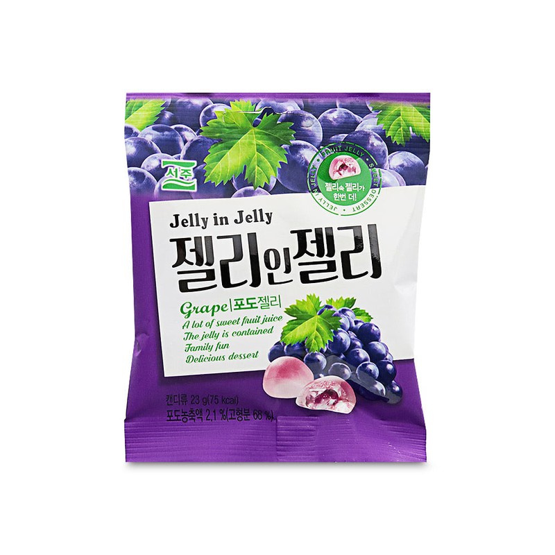 젤리인젤리 포도 23g