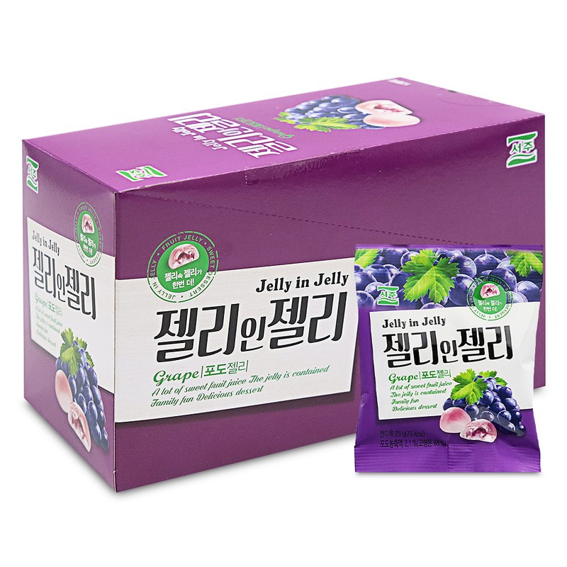 젤리인젤리 포도 23gx12개