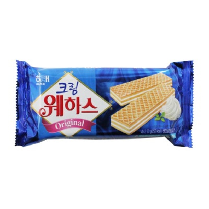 해태 크림 웨하스 50g