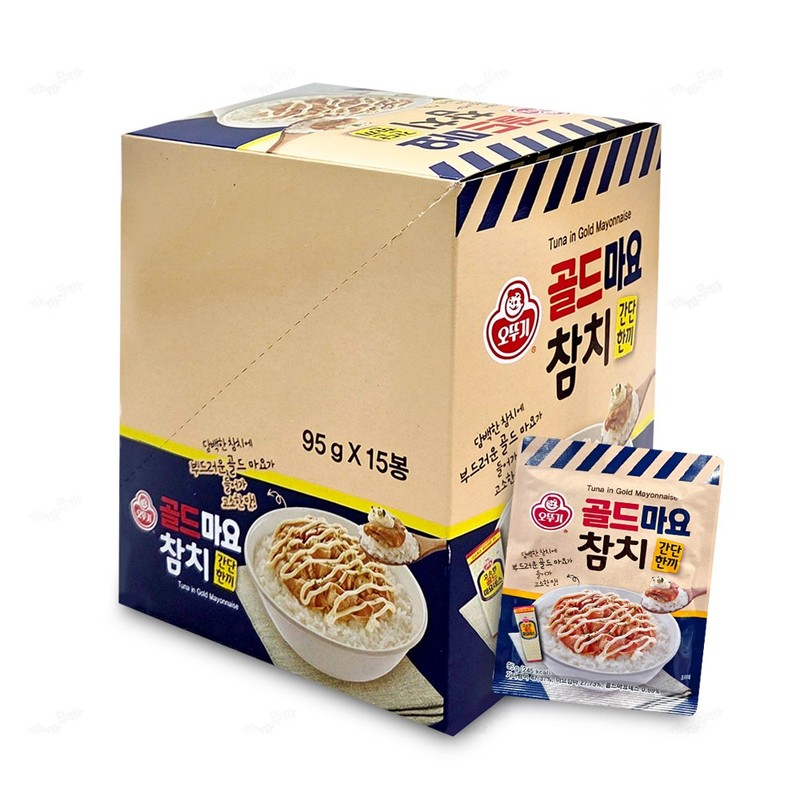 오뚜기 골드마요참치 95gx15개 1통 스낵 간식거리