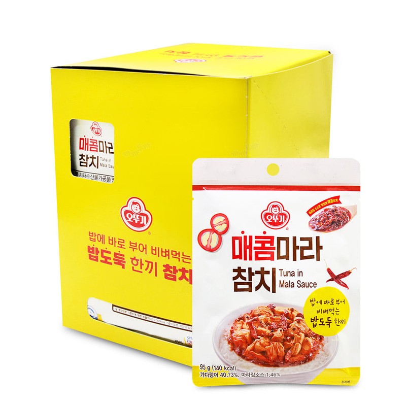 오뚜기 매콤마라참치 95gx15개 1통