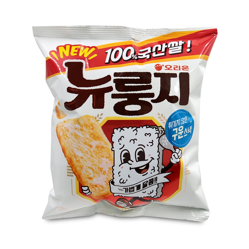 오리온 뉴룽지 124g 누룽지 쌀과자 주전부리