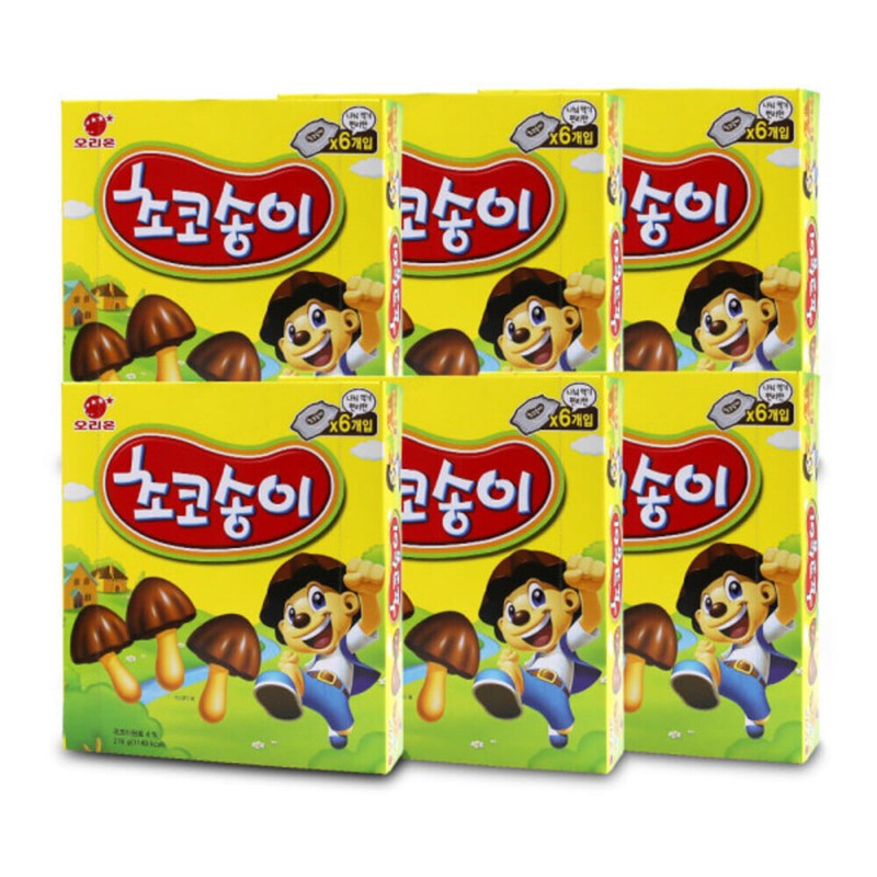 오리온 초코송이 216g 6p x6개