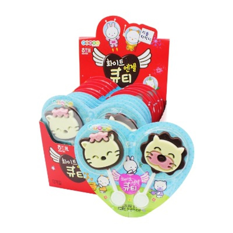 해태 화이트엔젤 큐티 27gx12개 1통 초콜릿