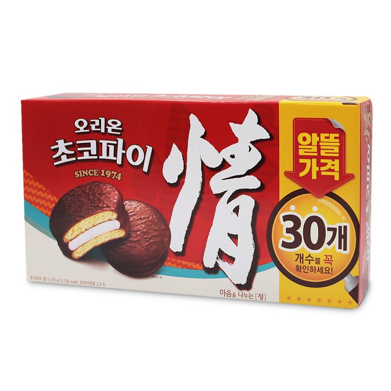 오리온 초코파이 1170g 30개입
