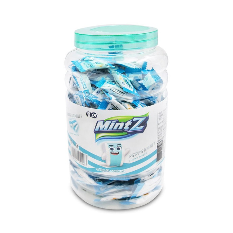 민트지 페퍼민트 440g 츄잉캔디 부드러운 박하향