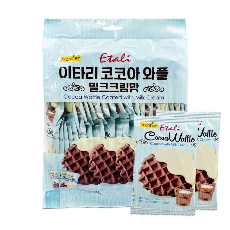 이타리 코코아 와플 밀크크림맛 40개입 280g