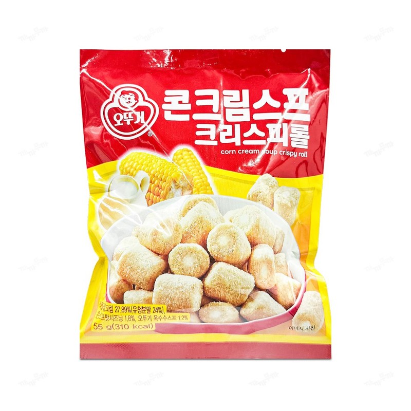 오뚜기 콘크림스프 크리스피롤 55g