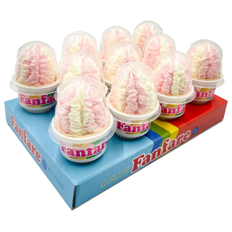 팡파르 아이스콘모양 마시멜로 20g x 11개 1통
