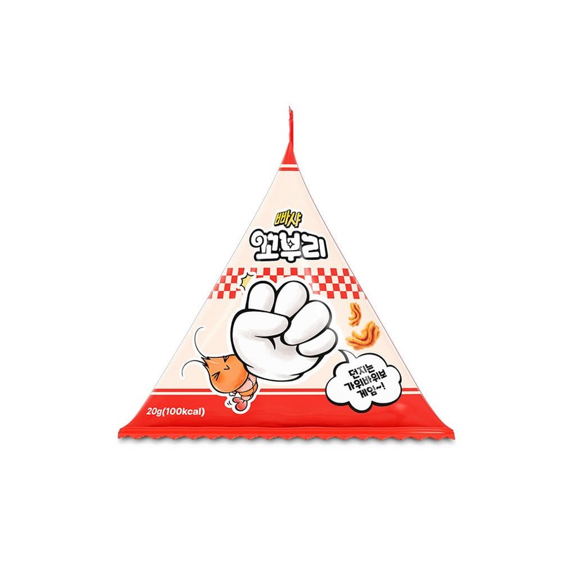 빠샤 꼬부리 20g 새우맛 스낵