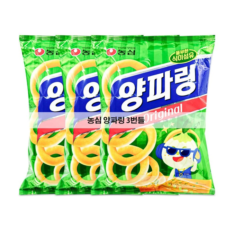 농심 양파링 50gx3번들