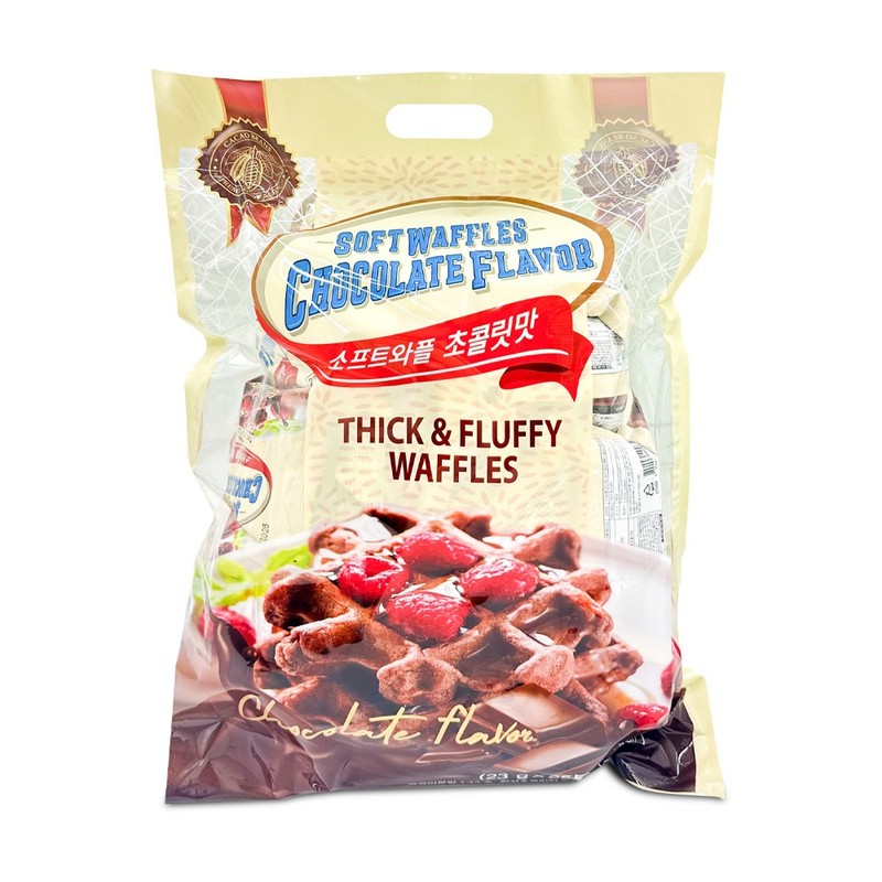 오성 소프트 와플 초콜릿맛 575g 23gx25개 1팩 대용량 간식 수능간식
