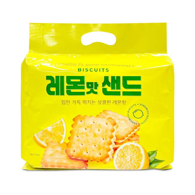 오성 레몬맛 샌드 227g 상큼한 샌드 크래커