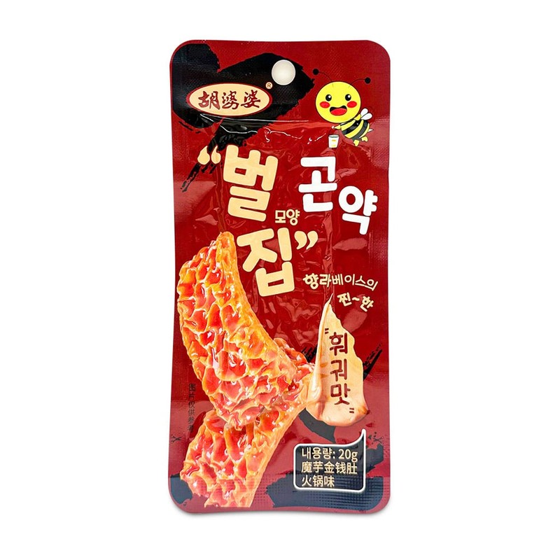 중국간식 벌집 모양 곤약 훠궈맛 20g 마라곤약
