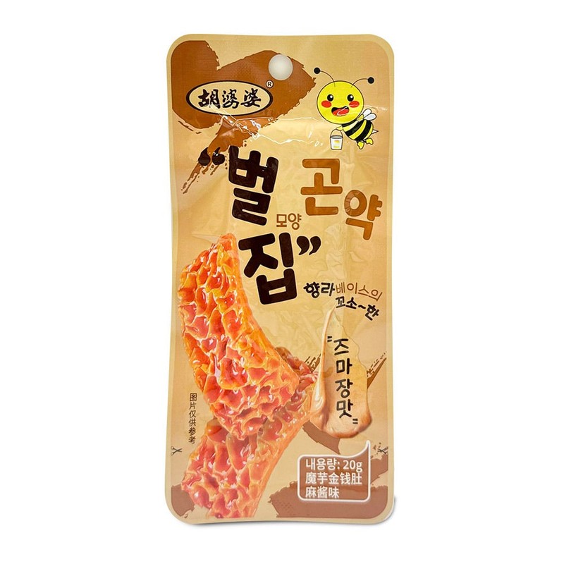 중국간식 벌집 모양 곤약 마장맛 20g 마라곤약 스낵 주전부리