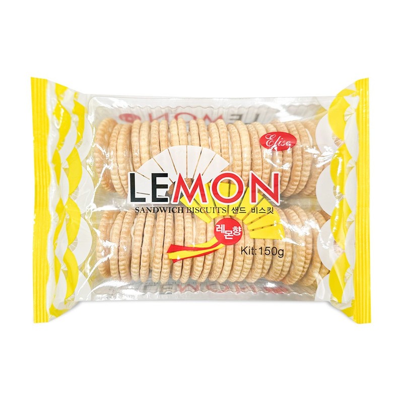 엘리스 레몬향 샌드 비스킷 150g