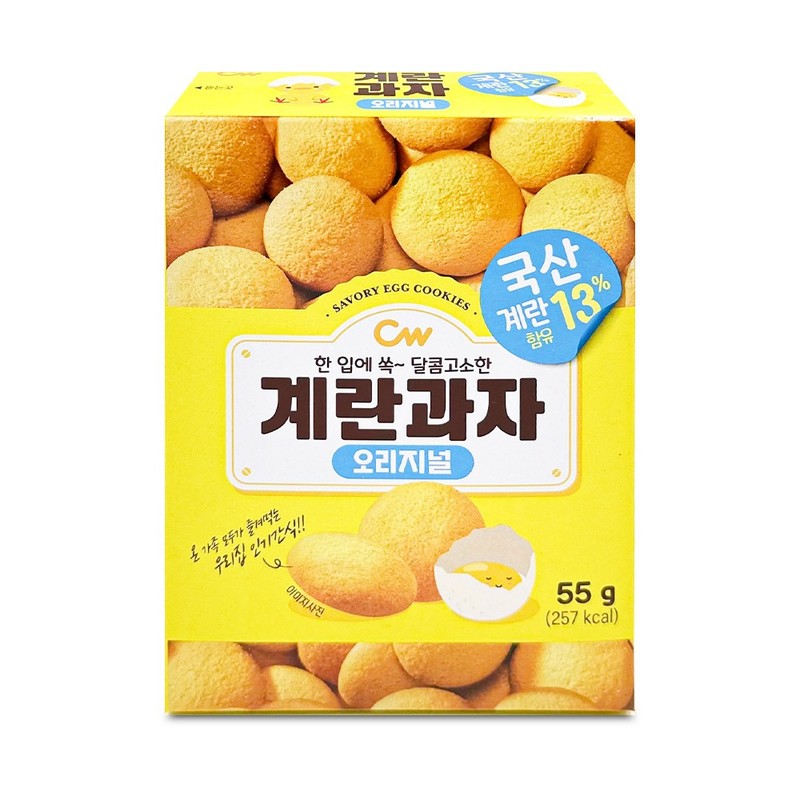 청우 계란과자 오리지널 55g