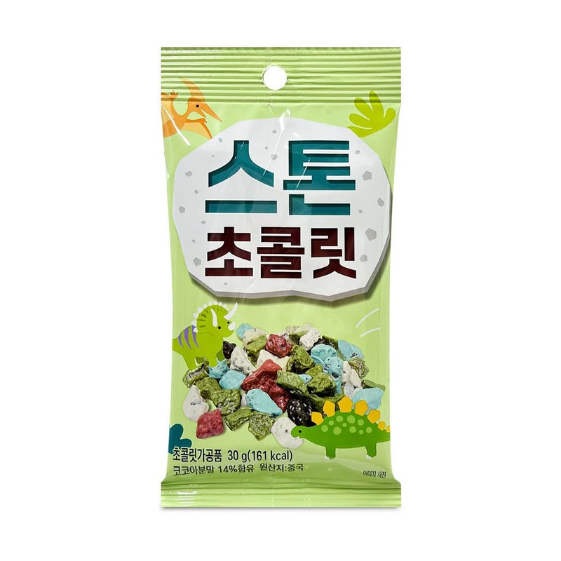 미성 스톤 초콜릿 30g 추억의 간식