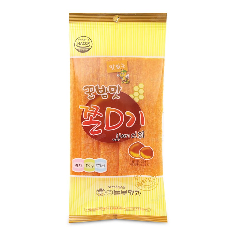 꿀밤맛 쫀드기 110g 밤맛쫀드기