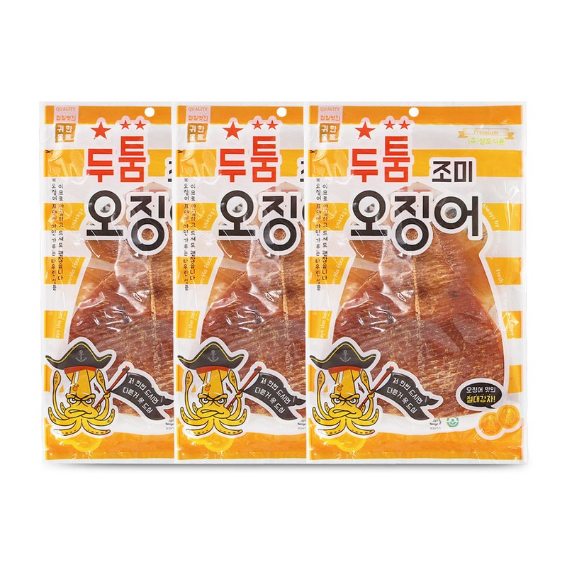 삼호 두툼 조미 건오징어 50gx3개
