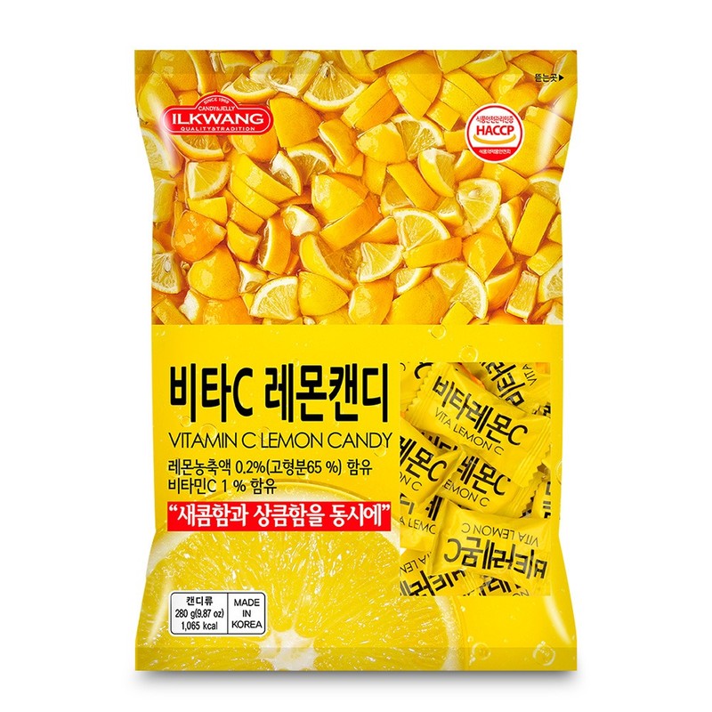 일광 비타C 레몬캔디 280g