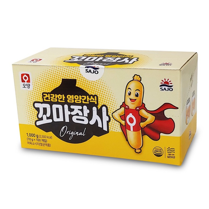사조 꼬마장사 소시지 1000g 10gx100개