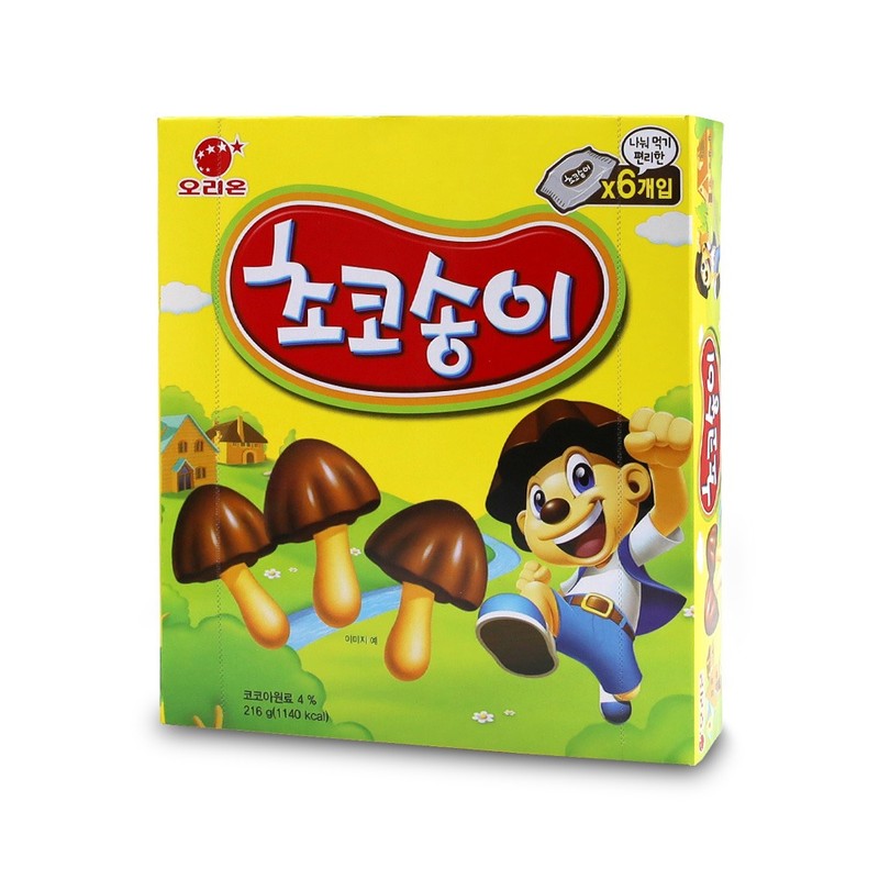 오리온 초코송이 216g 6p