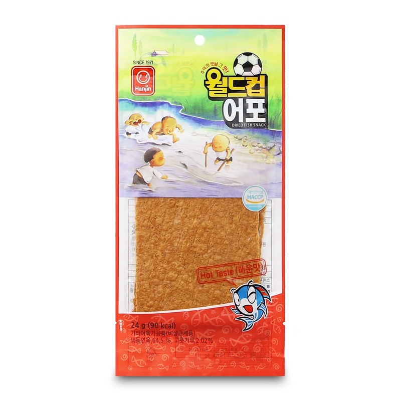 한진 월드컵 어포 매운맛 24g