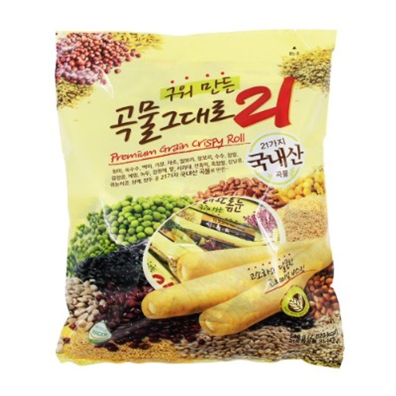 구워만든 곡물그대로 500g 어르신간식